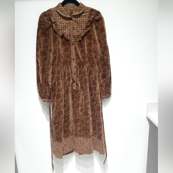 Vintage Floral Victorian Style Dress - Picture 1 of 3